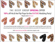 Bridal Party Flip-Flops