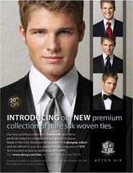 After Six 100% Silk Ties
