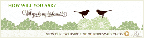 Bridesmaid Cards by Oh Joy! Studio