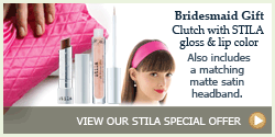 Bridesmaid Clutch Stila Lip Color