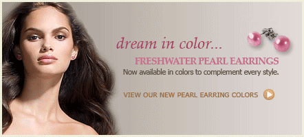 Pearl Earrings in Colors