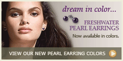 Pearl Earrings in Colors