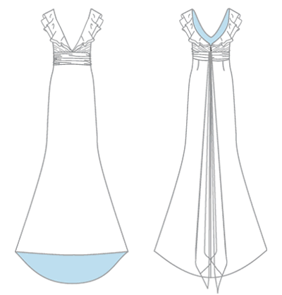 Sketch for style 1006