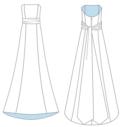 Sketch for style 1007