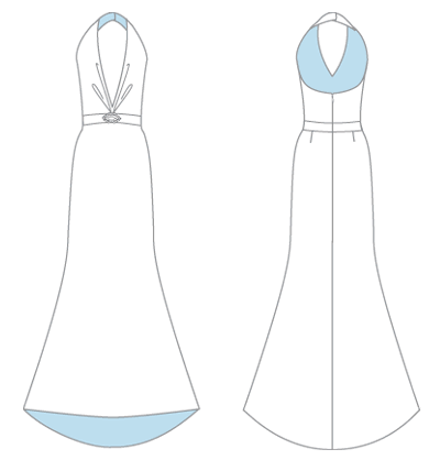Sketch for style 1008