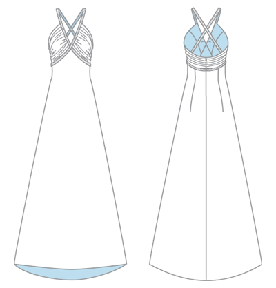 Sketch for style 2043