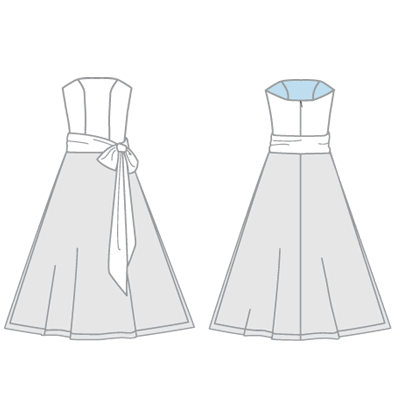 Sketch for style 2054