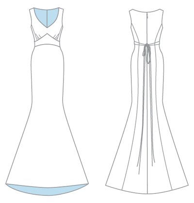 Sketch for style 6257